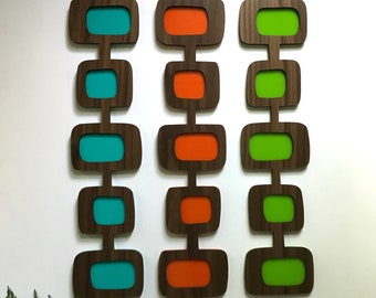 Set di decorazioni murali MCM Shapes, moderno di metà secolo, MCM, arte MCM, arredamento di metà secolo, retrò, arte Mid-Modern