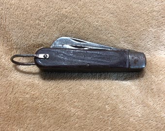 Vintage Klein Tools Three Blade Work Knife