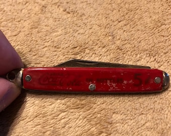 Vintage Small Coke Advertising Knife