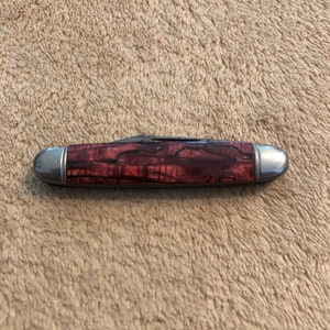 Vintage Hammer Brand Pen Folding Pocket Knife Made in USA 1936