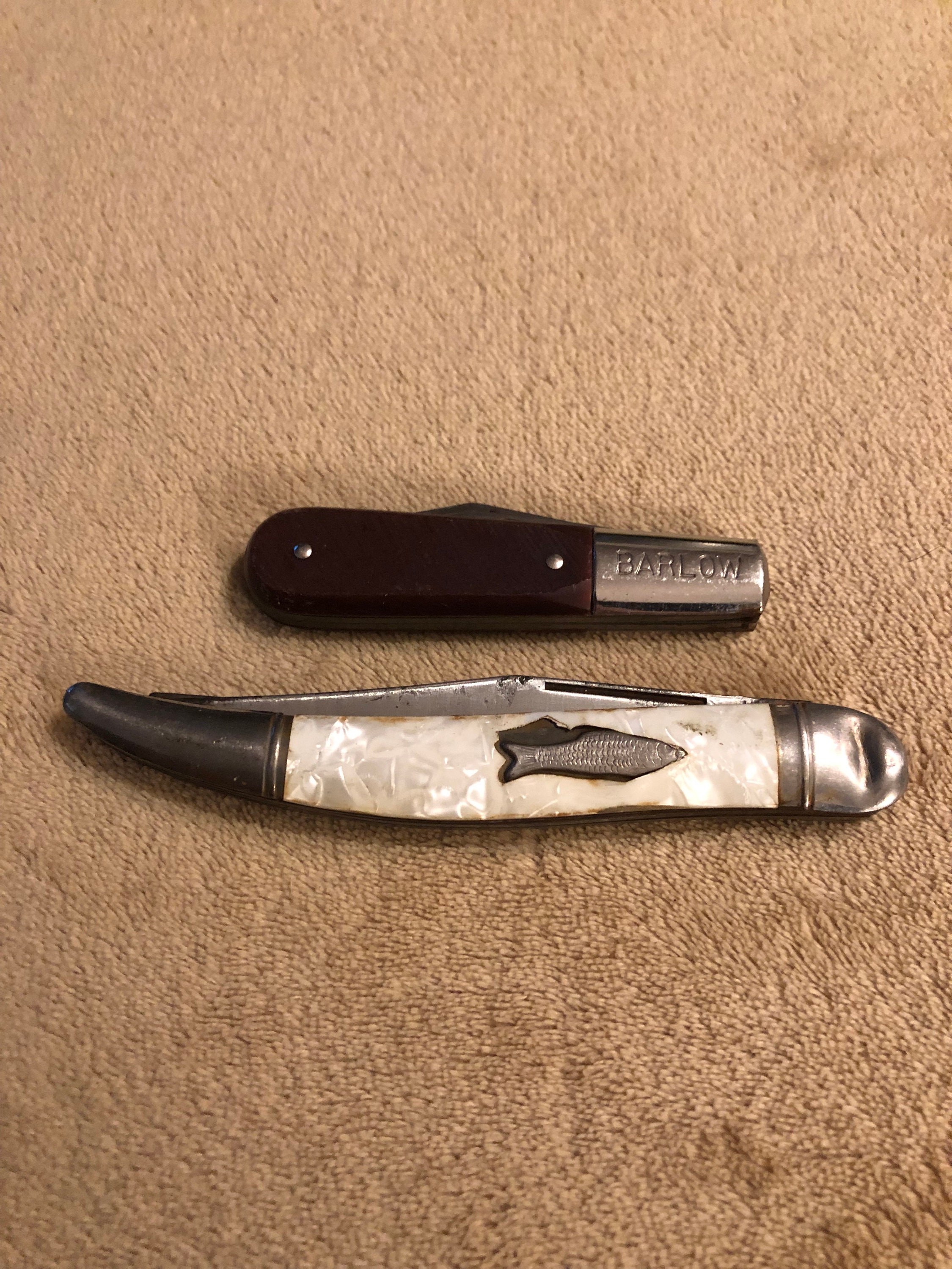 Vintage fishing gaff and filet knife - collectibles - by owner