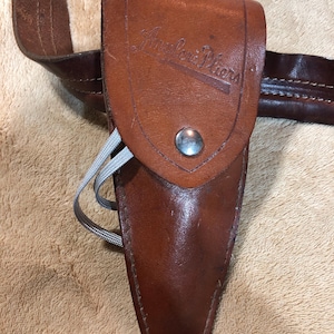Vintage Angler’s Pliers with Leather Sheath and Belt