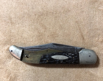 Vintage Olsen Two Blade Folding Knife