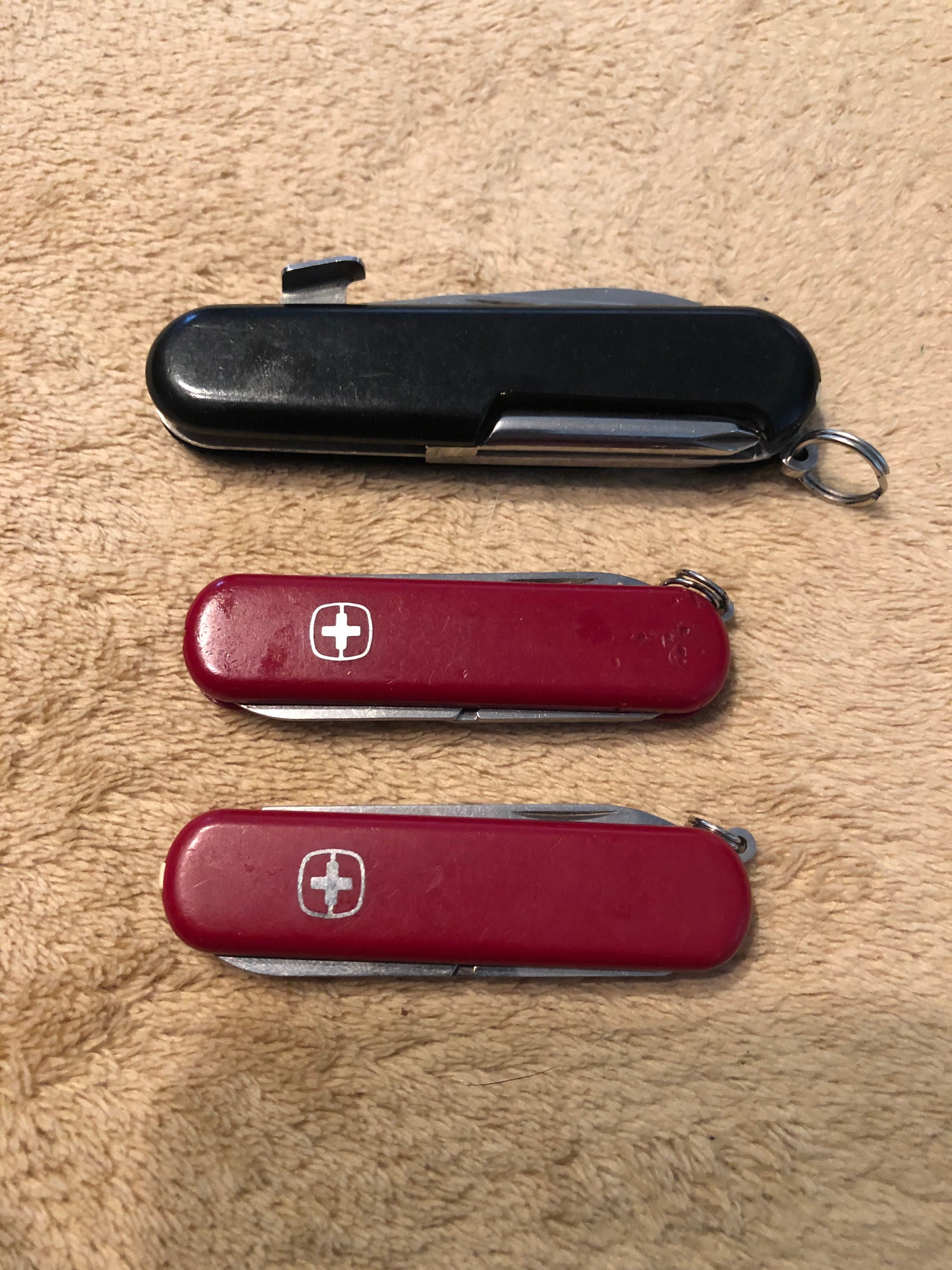 Wenger Swiss Black Leather Army Green Nylon Strap Watch Band 20 19 Large L O EBa - Foto 5