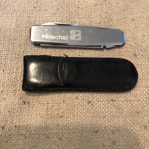Vintage Henckles Advertising Pocket Knife