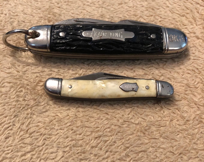 Vintage Pair of Imperial Pocket Knives Etsy