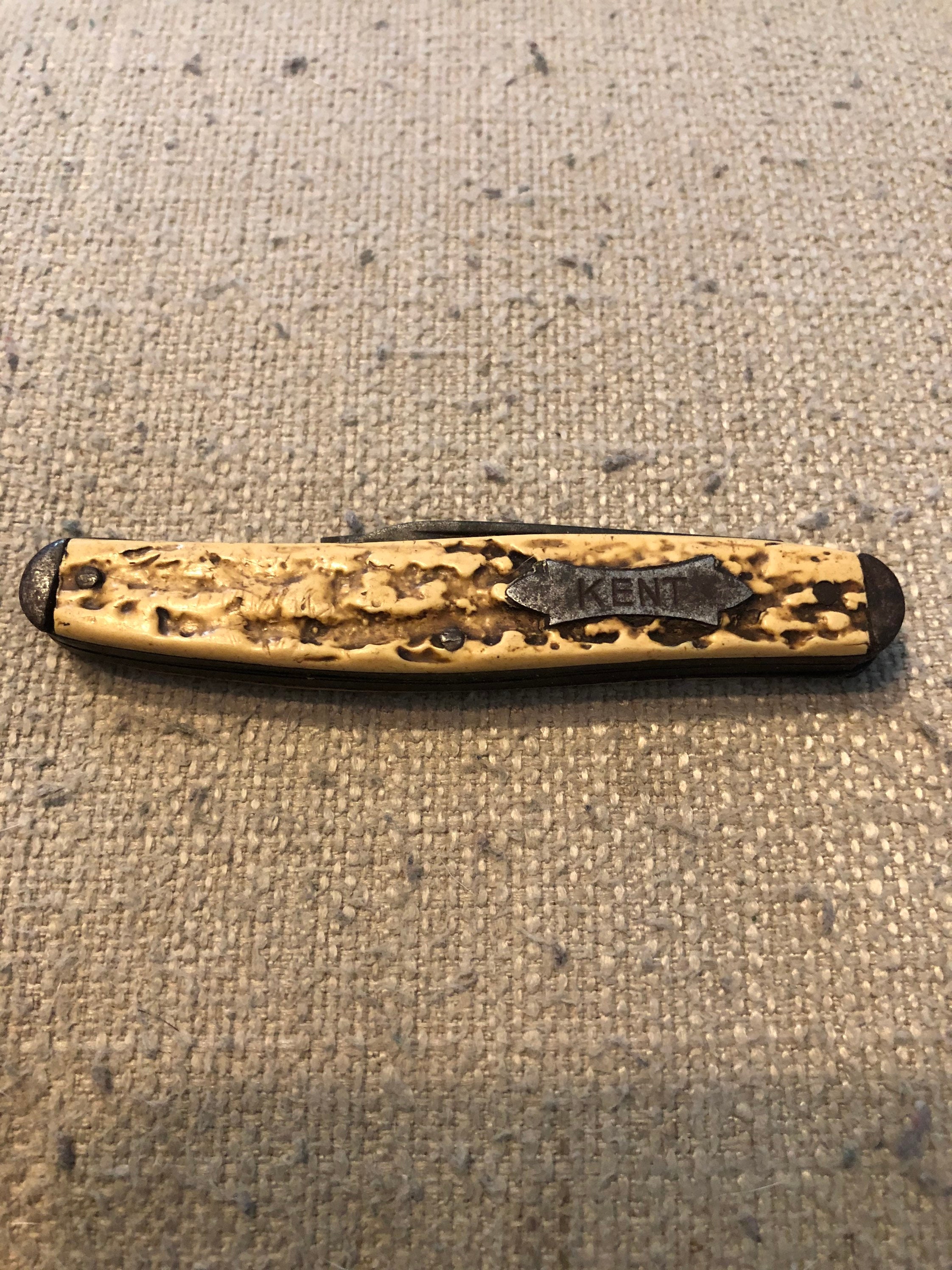 Vintage Kent Cutlery Pocket Knife Etsy