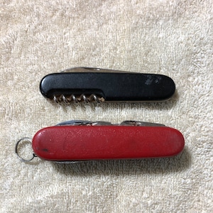 Vintage German Pocket Knife with Bonus Imported Camp Knife