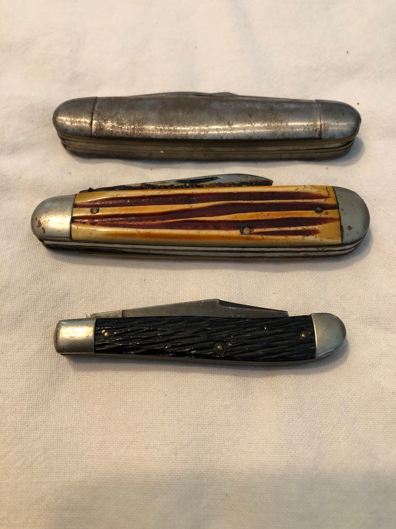 Vintage Pocket Knives for Repair or Customization Etsy