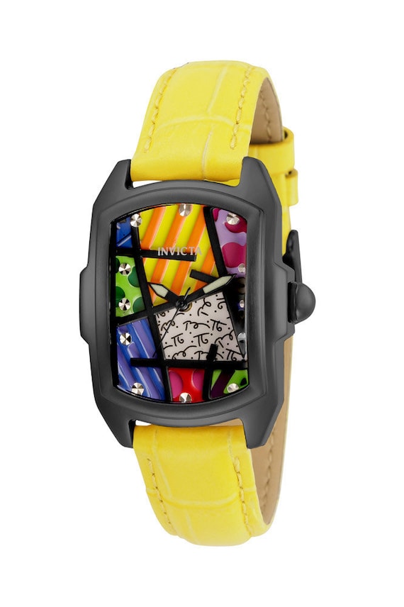 Invicta Britto Womens Baby Lupah Quartz Watch 5 Leather Straps