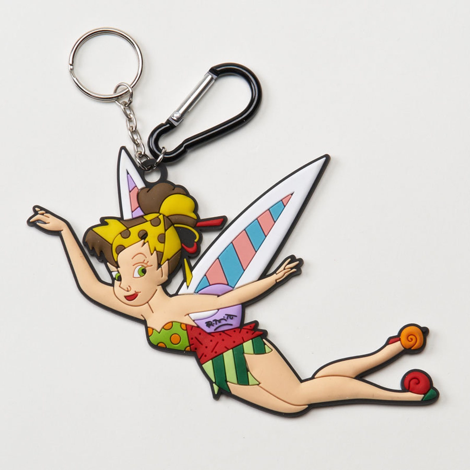 Disney Tinker Bell Keychain by Romero Britto Etsy