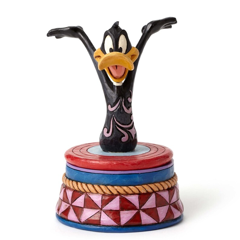 Jim Shore Looney Tunes Daffy Duck treasure box
