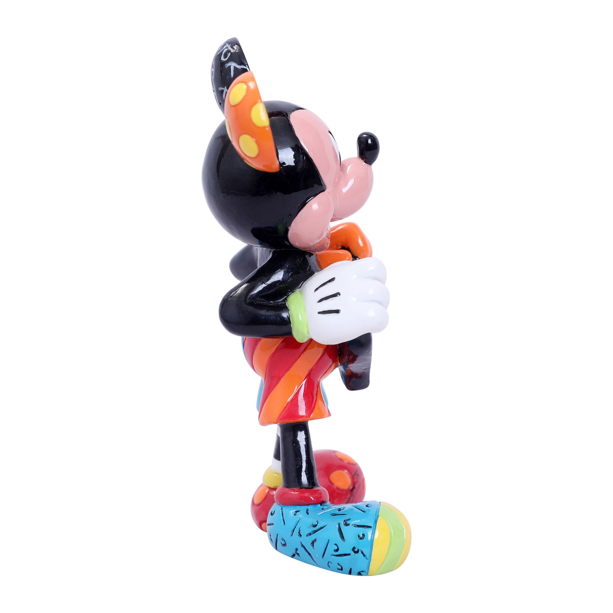 Britto Disney Minnie Maus mit Blumen Figur (groß) – seine Geschenke