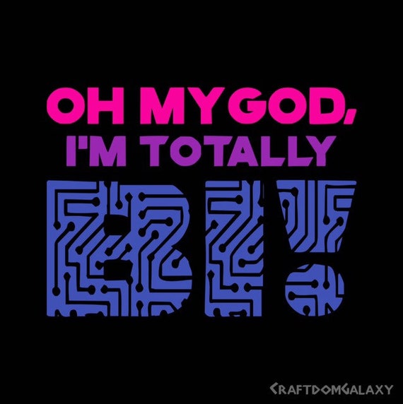 Oh My God Im Totally Bi Be More Chill Bumper Sticker Etsy