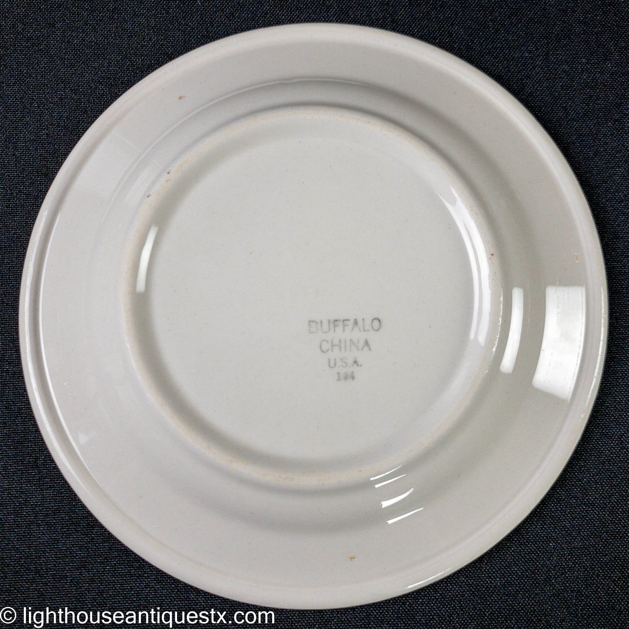 1928 Equestrian Horse Theme Restaurant Ware 6 14 Bread Side Plate By OPCo Syracuse China