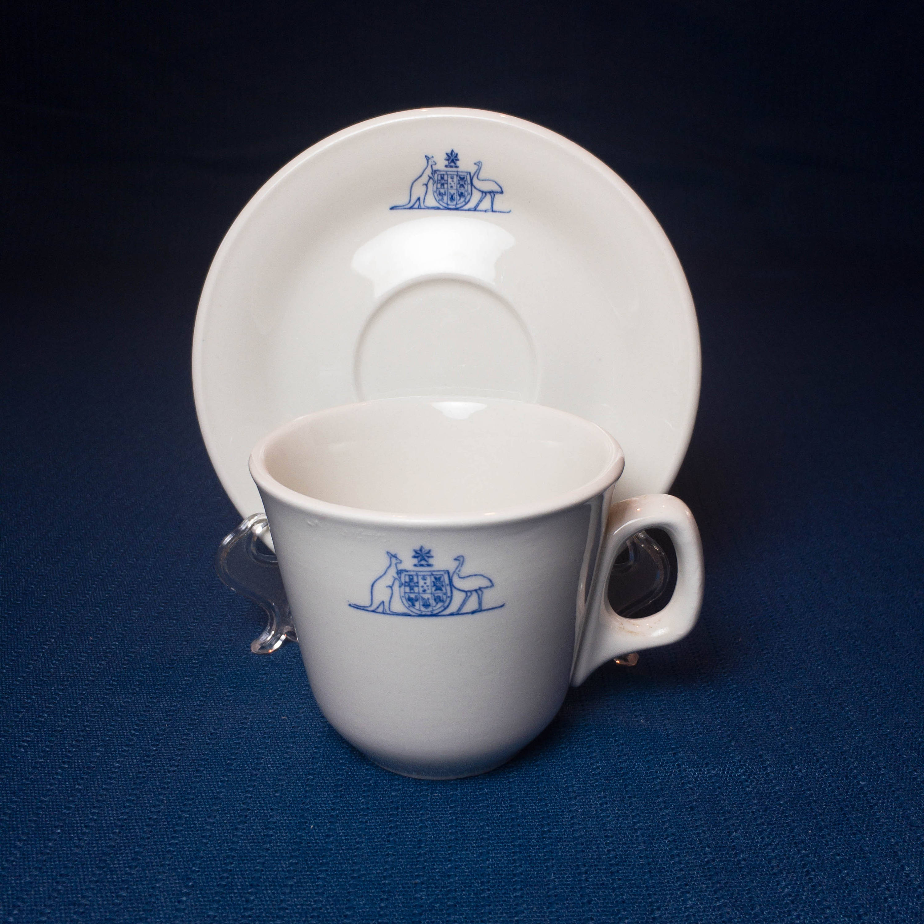 Commonwealth Coat of Arms Australia Coffee Cup and Saucer