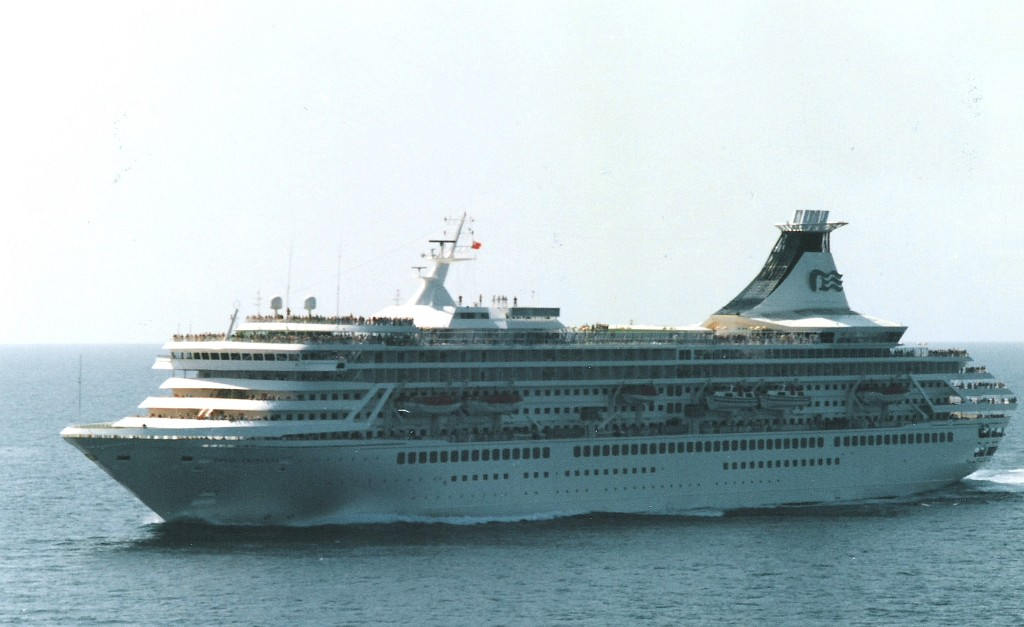 1980s Vintage Royal Doulton Princess Cruise Ship Naming Ceremony