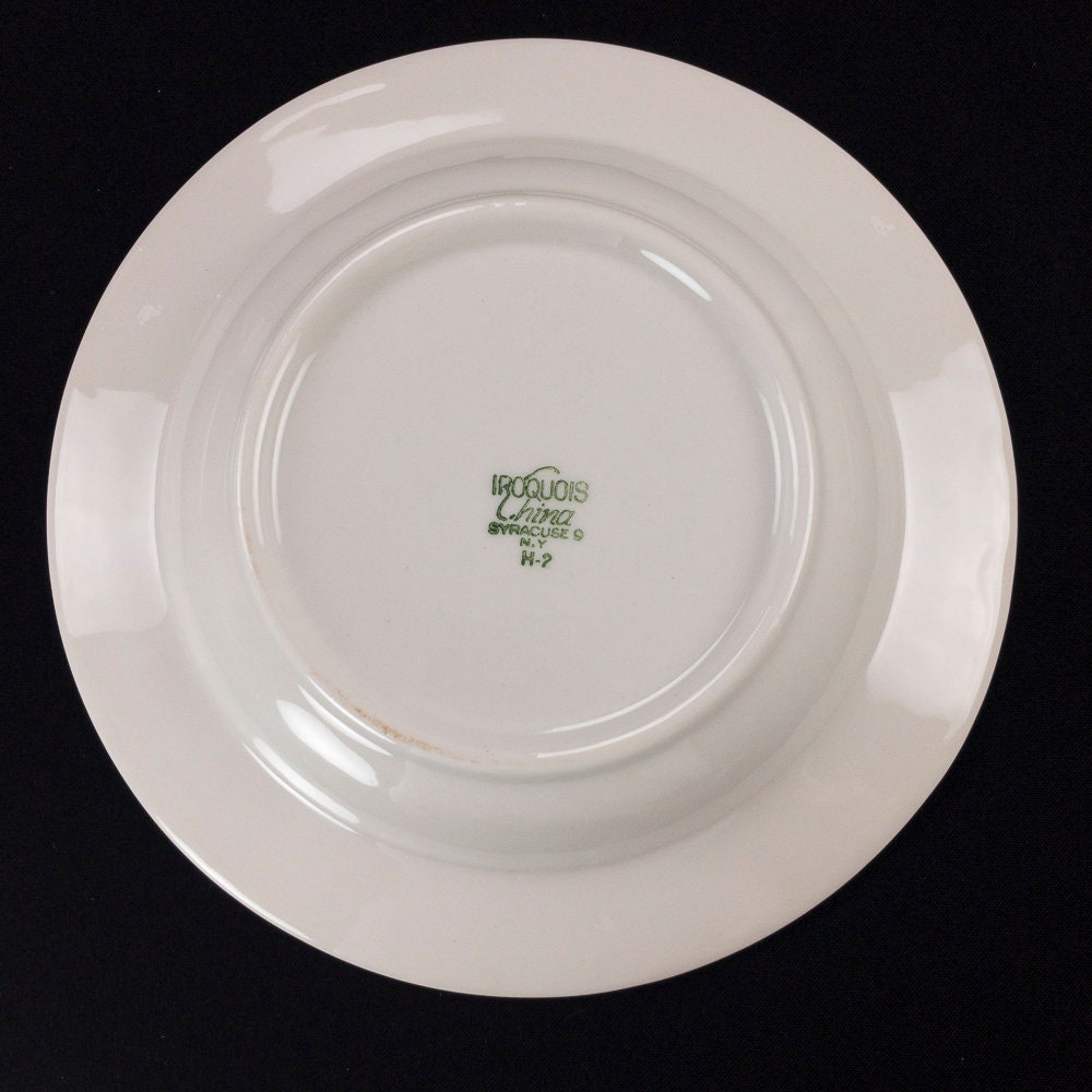 1948 Shamrock Hotel Houston Texas Wide Rim Restaurant Ware Soup Bowl by
