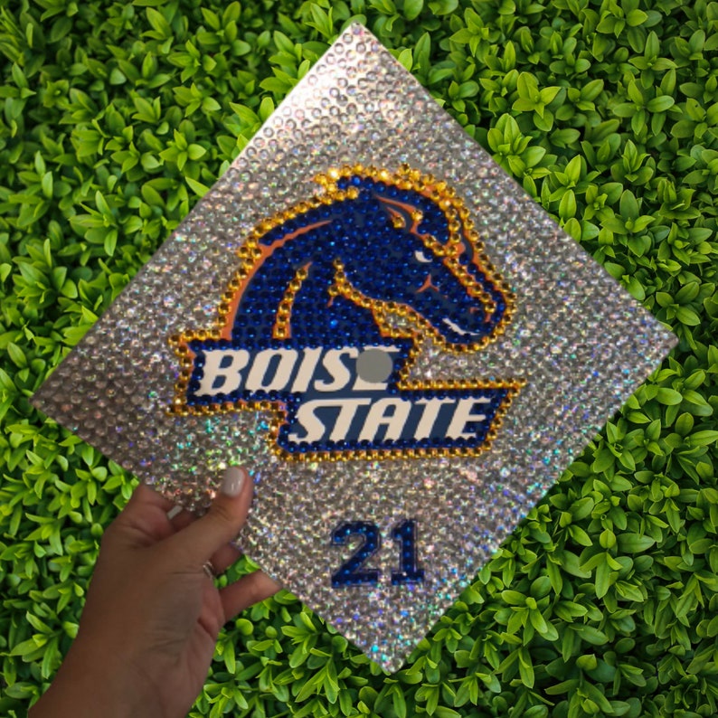 Rhinestone Graduation Cap Etsy