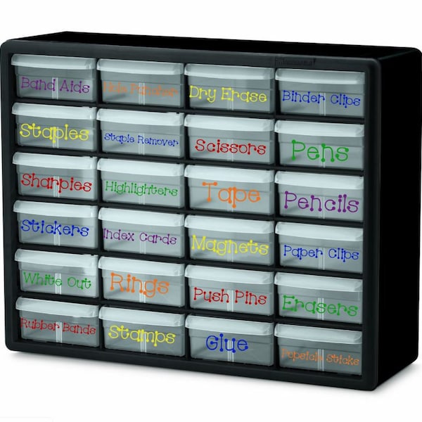 Teacher Supply Organizer Labels Etsy