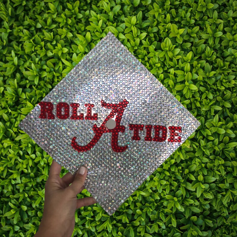 Rhinestone Graduation Cap image 8