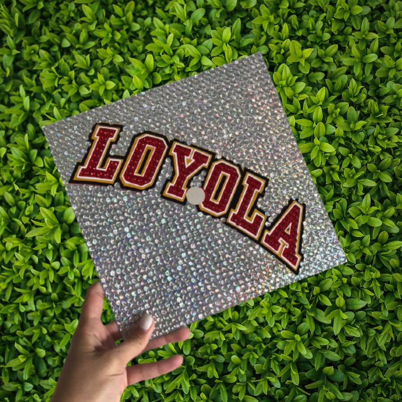 Rhinestone Graduation Cap image 7