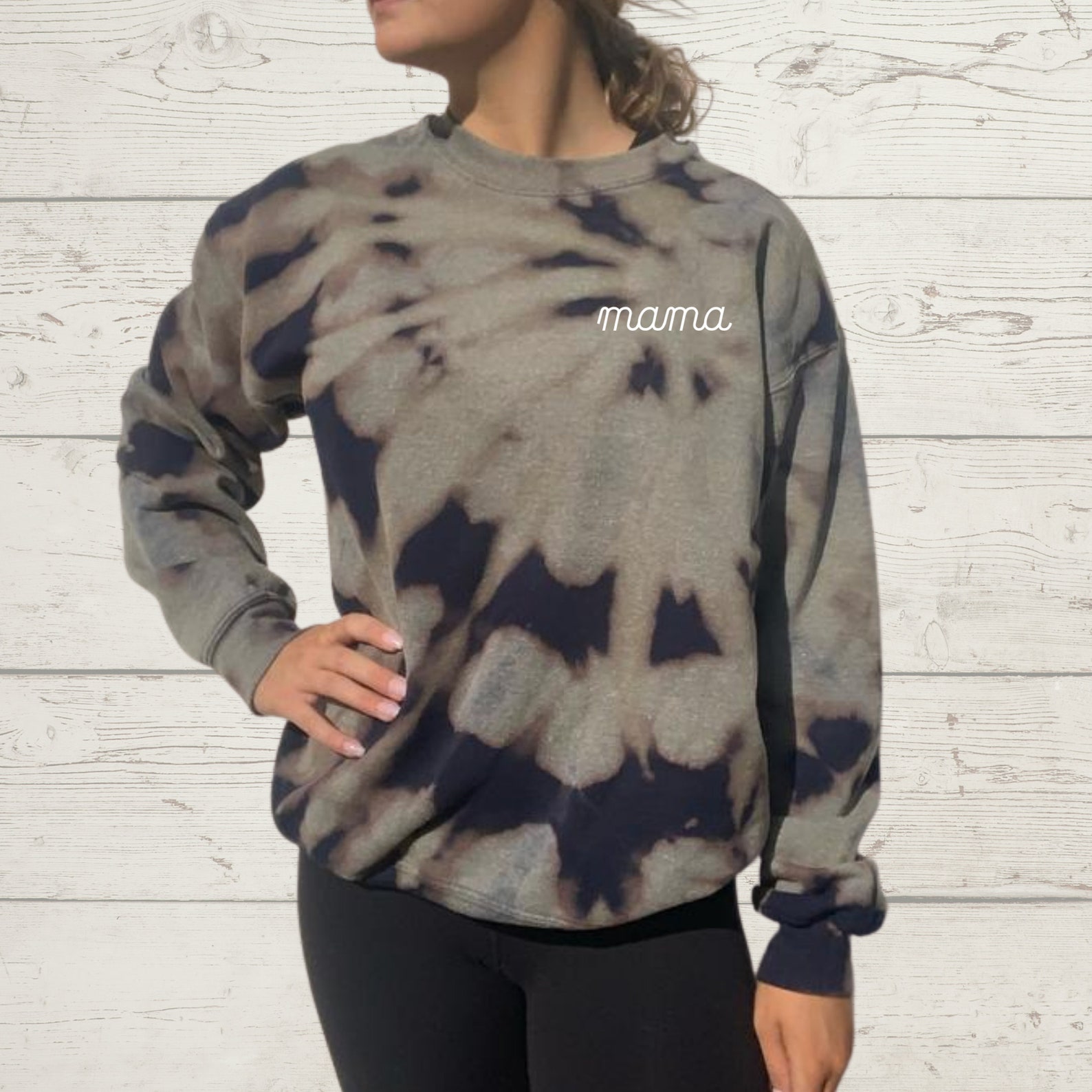 Reverse dye sweatshirt Clearance