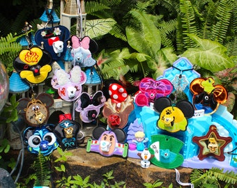 Belle Ears Holder, Mary Poppins Ears Holder, Pluto Ears Holders, Ears Holders