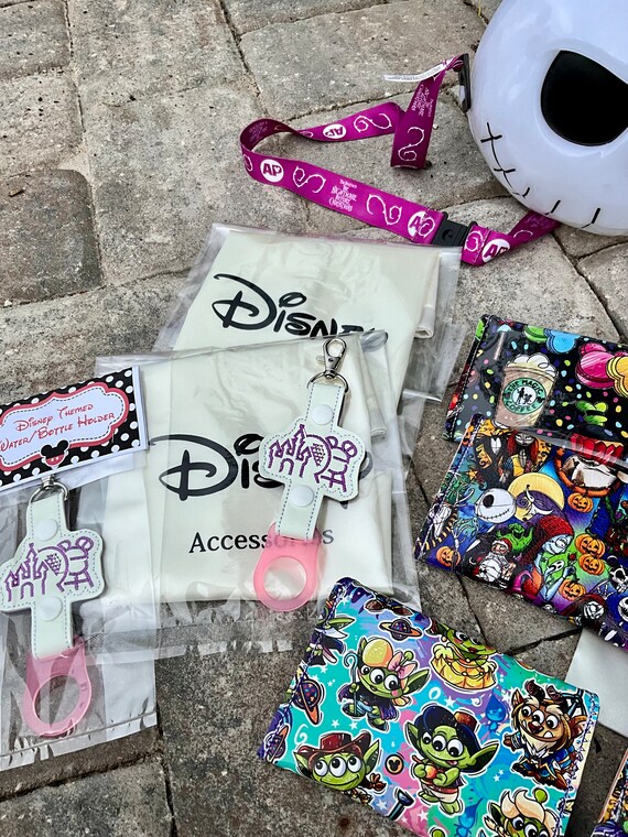 Disney Themed Coin Purse Disney Accessories Bag Glow in the Dark