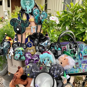 Haunted Mansion Ears Holders, HM Wallpaper Ears Savers, HM Snowglobe, Ear Buddies