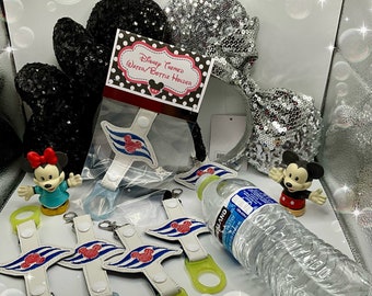 Disney Fish Extender Gifts, Disney Cruise, DCL Family Member gifts, Water Bottle Holders, Cup keeper