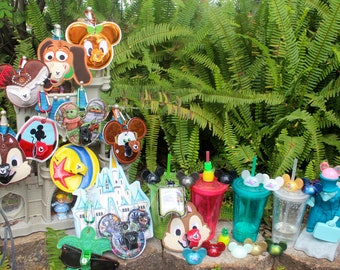 Chip and Dale Ears Holder, Princess Ears Holder, Orange Bird Ears Holder, Ears Holders, Disney Ears