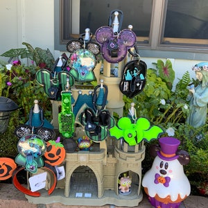 Haunted Mansion Ears Holders, Disney Ear Carriers, Ear Holders, Haunted Mansion