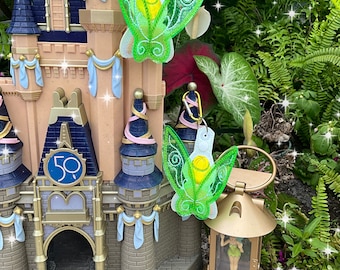 Soporte para orejas de Campanilla, Campanilla que brilla en la oscuridad, soporte para orejas de hada de Disney