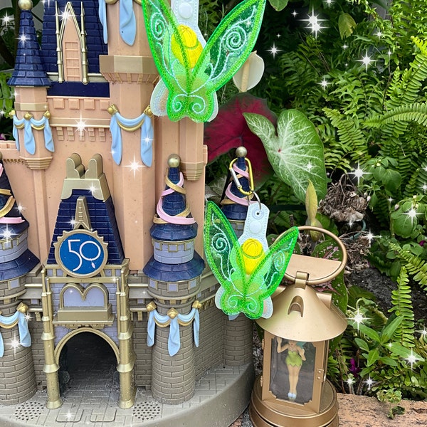 Tinker Bell Ears Holders, Glow in the Dark Tinker Bell, Disney Fairy Ears Holder