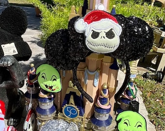 Nightmare before Christmas, Glow in the Dark Ears Keeper, Backpack attachment Ears Savers