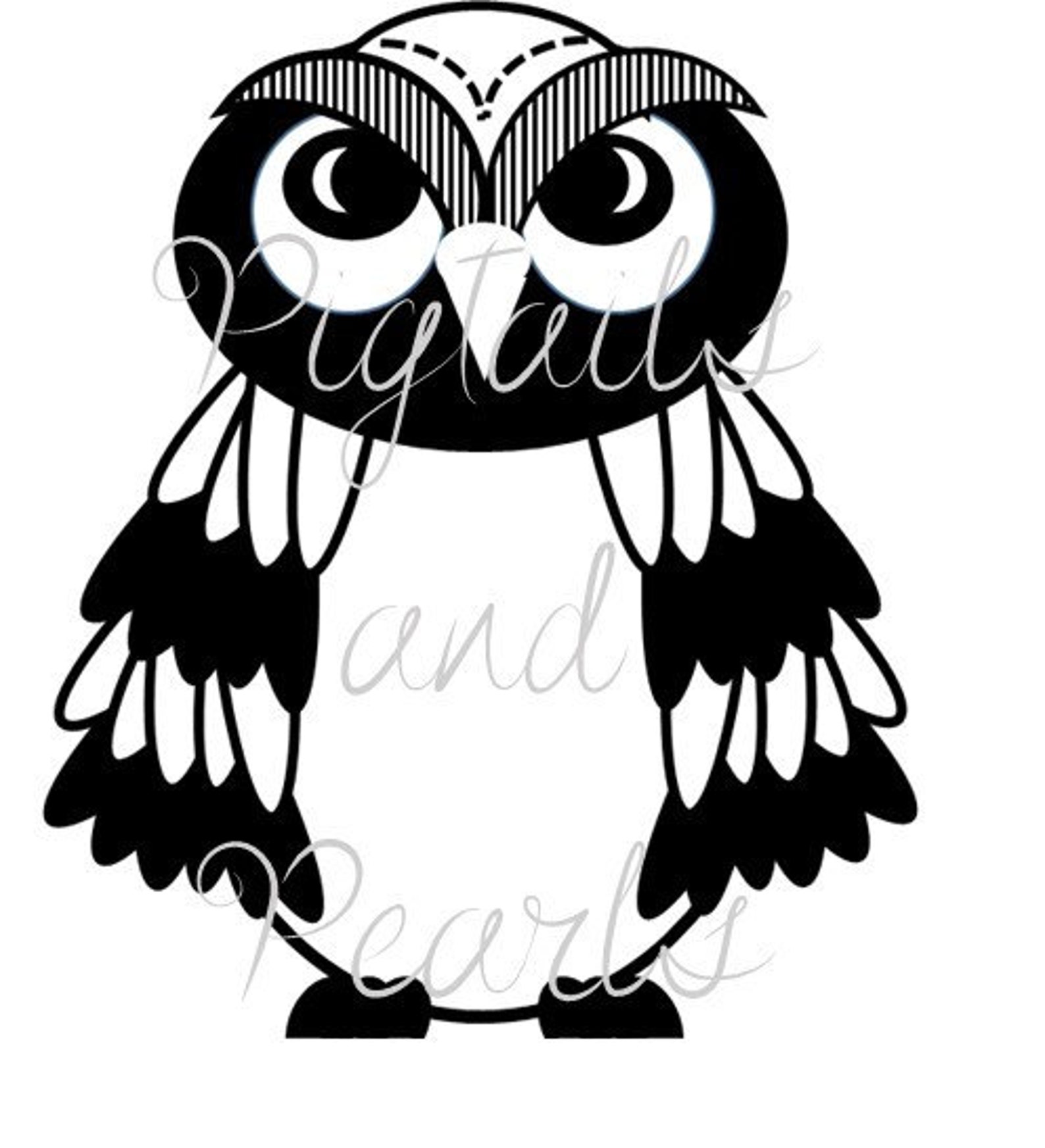Owl Svg, Eps, Dxf, Fcm and Jpeg , Vinyl Decals, Transfers, Cutting