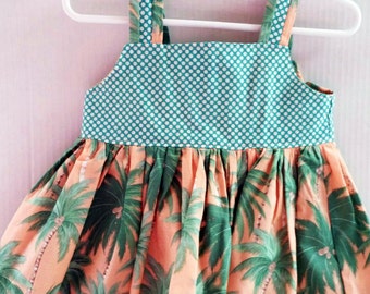 Toddler Tropical Sundress