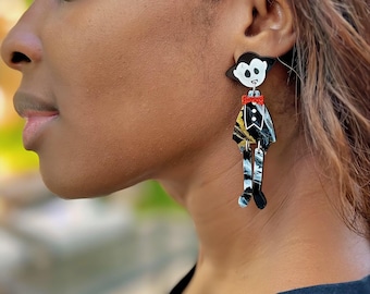 Dracula Dangle Earrings