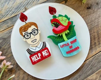 Little Shop of Horrors Dangle Earrings
