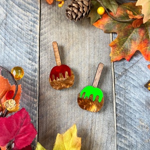 Candy Apple Brooch