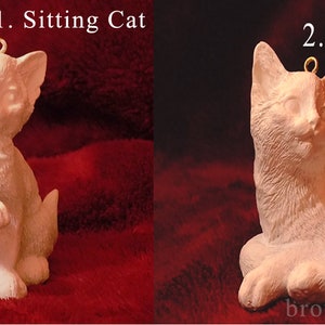 Your Cat Here- Custom Painted Ornament