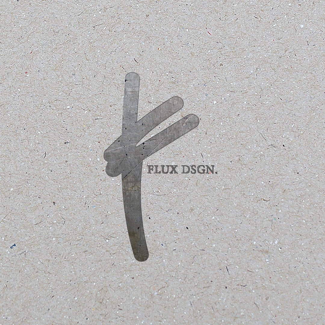 Hand Drawn Logo Design, Custom Logo Design, Logo Design, Metallic Logo ...