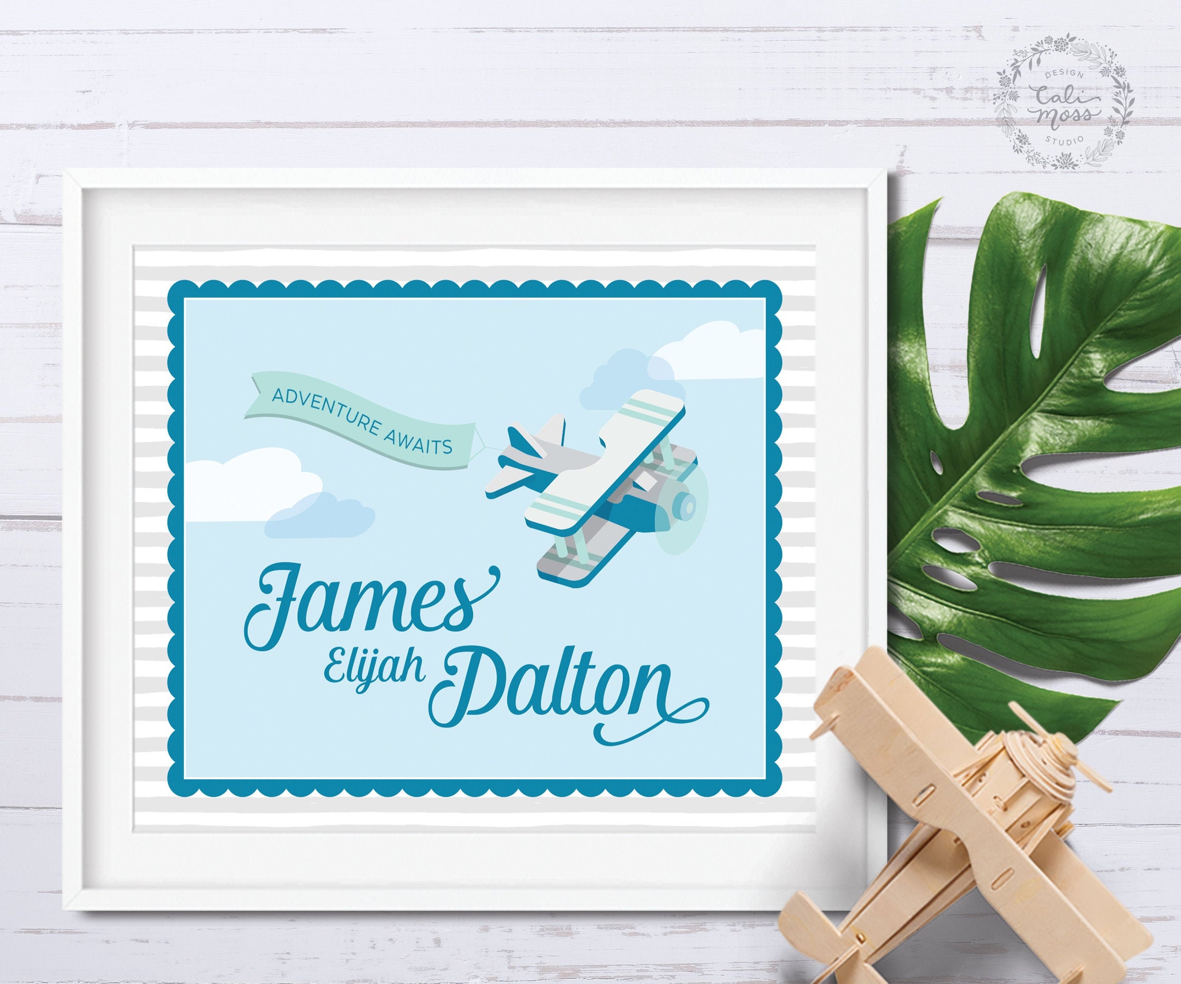 Nursery Wall Art Airplane Nursery Decor Travel Nursery Art Etsy