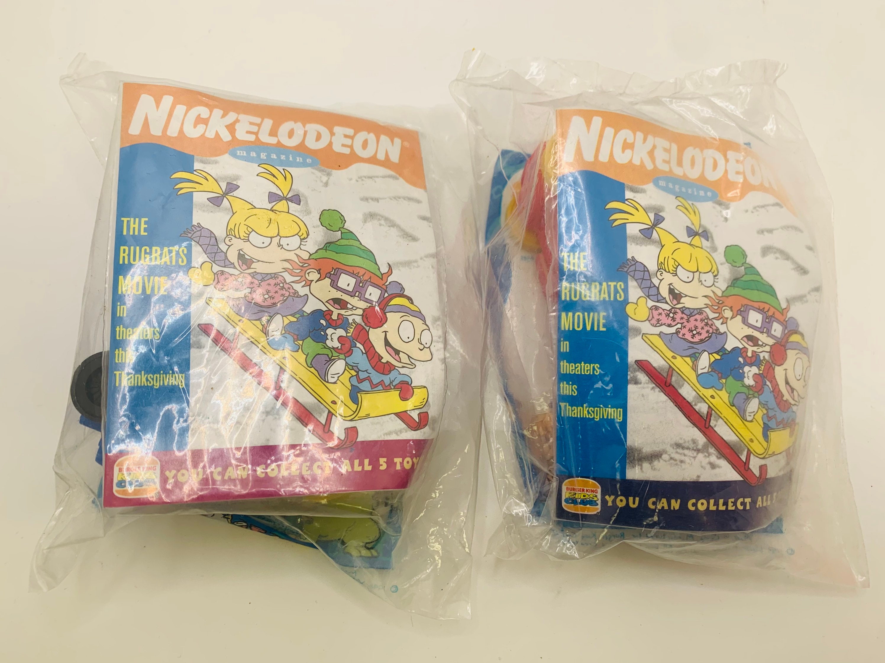 Burger King Kid’s Meal Toys Rugrats 1998 Set of Two Never Opened ...