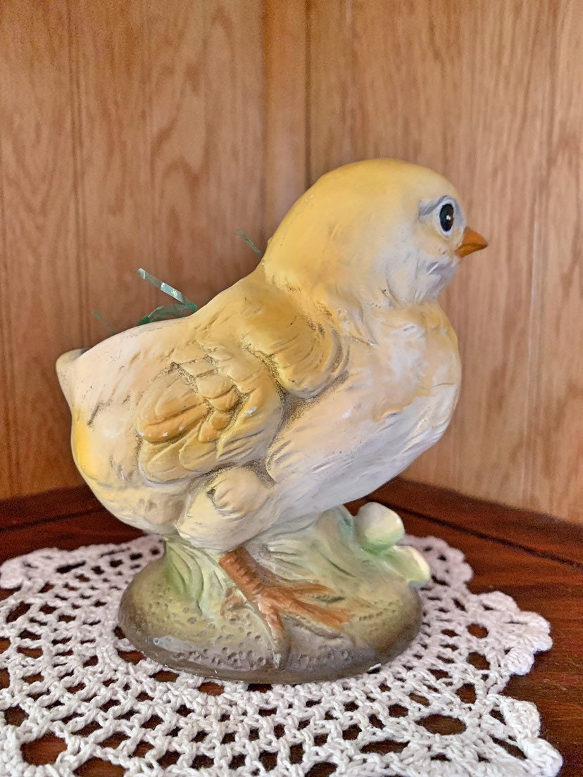 レフトン　ヴィンテージ　小さなプランター RARE Pair of Lefton Chick Planters 1960s - Etsy