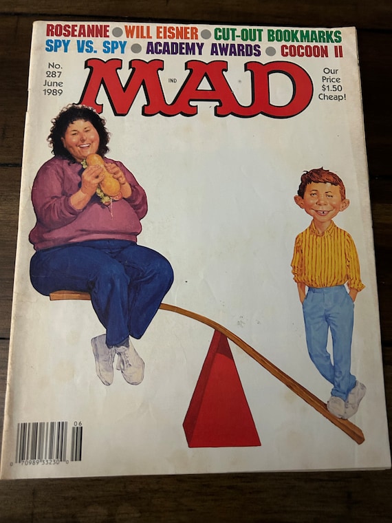 MAD Magazine Roseanne Cover June 1989 - Etsy