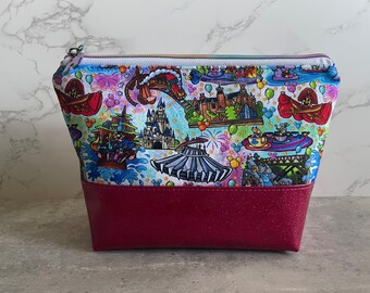 Magical World Rides Cosmetic Bag