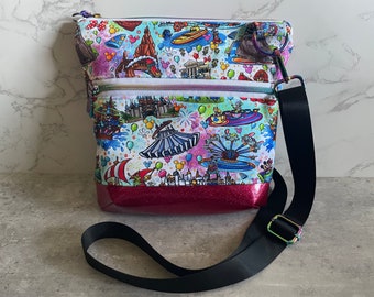 Magical Land Rides Crossbody Bag