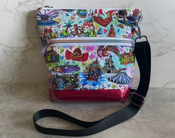 Magical World Rides Crossbody Bag